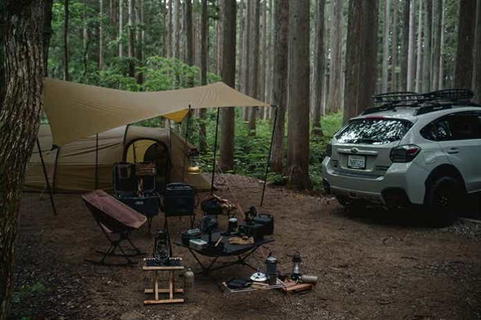 ソトグラフさんのキャンプサイト