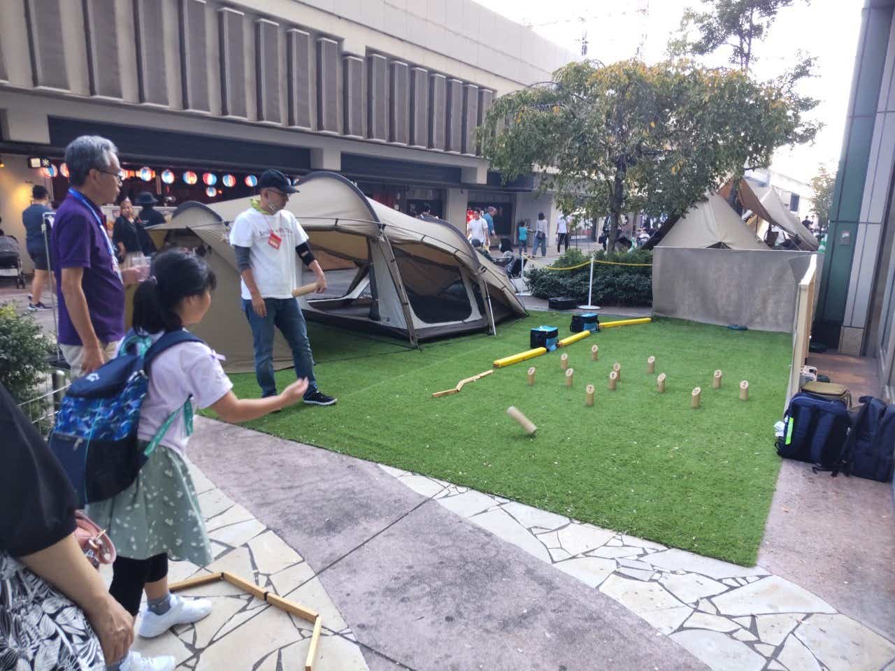 なんばソトフェス　モルック