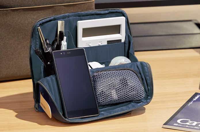 ハコビズをペンケースとして使う