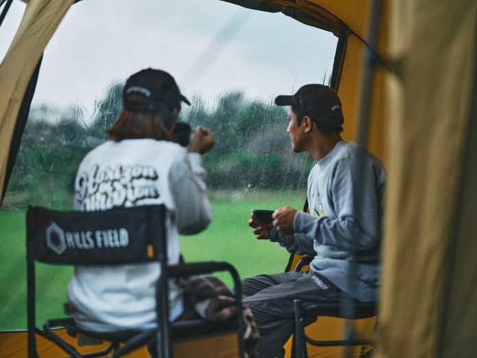 HILLS FIELD(ヒルズフィールド)の新作「OVAL TENT(オーバルテント)」