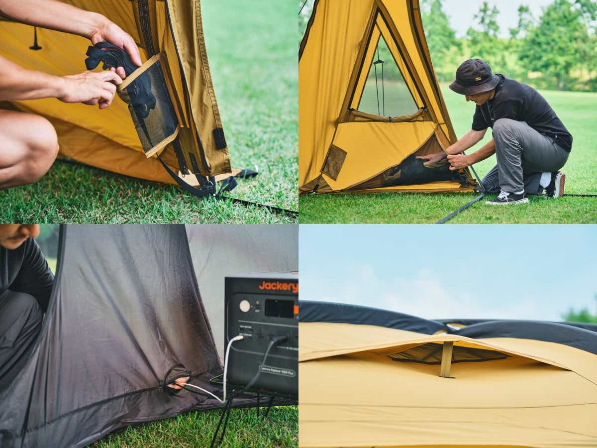 HILLS FIELD(ヒルズフィールド)の新作「OVAL TENT(オーバルテント)」