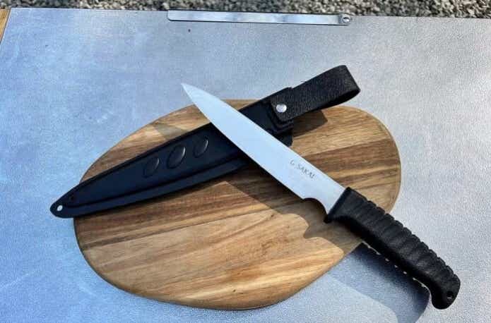 G・サカイ アウトドアクッキングナイフ