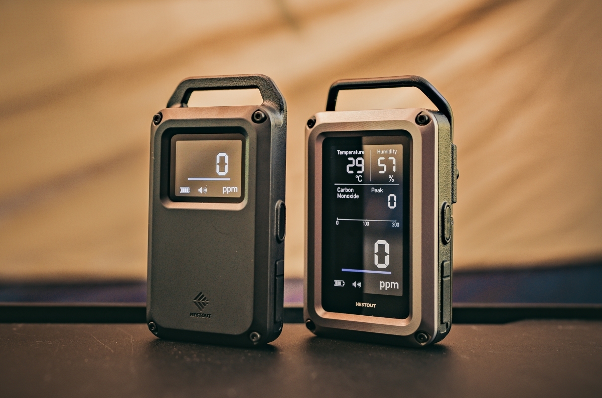 エレコム ネストアウト 「NESTOUT 一酸化炭素アラーム 3in1」「NESTOUT 一酸化炭素アラーム ベーシック」