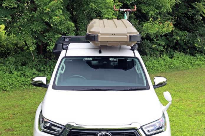 イノー INNO ルーフギアケース720（マットベージュ）