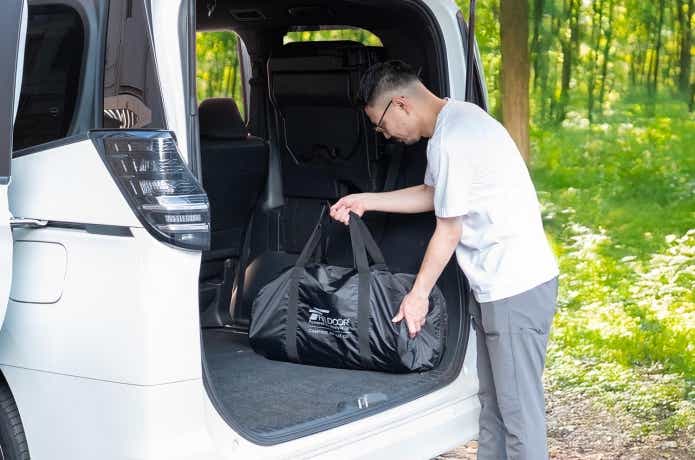 FILEDOOR USB充電式電動ポンプ内蔵 インフレータブルキャンプマット