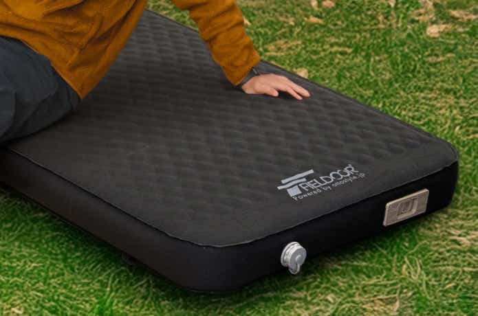 FILEDOOR USB充電式電動ポンプ内蔵 インフレータブルキャンプマット