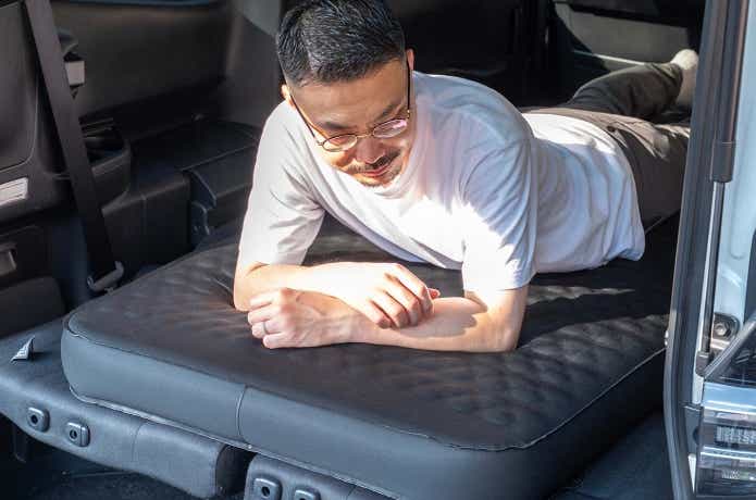 FILEDOOR USB充電式電動ポンプ内蔵 インフレータブルキャンプマット