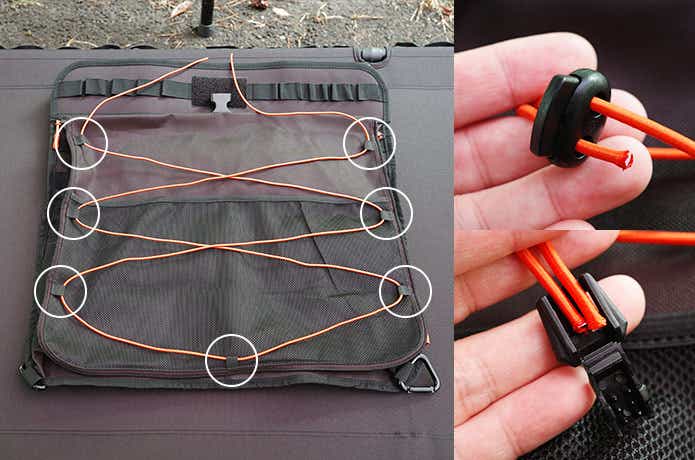 バンジーコードの取り付け方