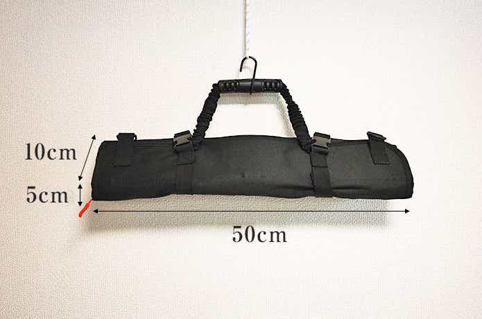 コンパクトに収納したマルチシューズラック