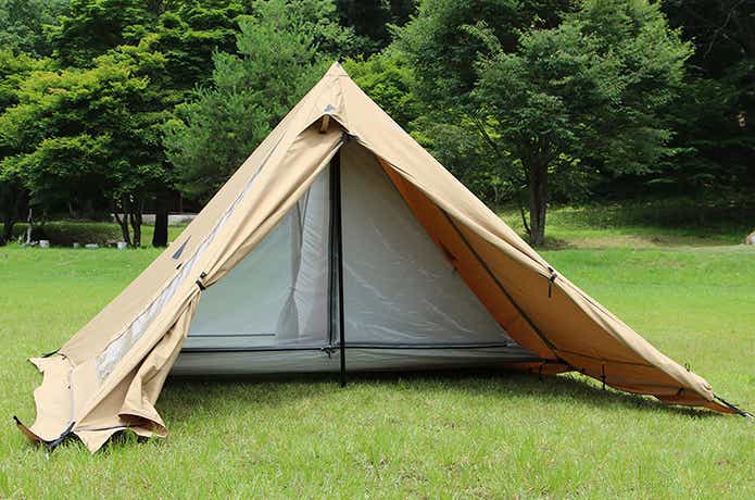 伝説のテント進化】テンマク「パンダ」に、懸念点だった“閉塞感