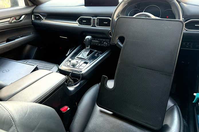 YONZEE「2in1折りたたみ式ハンドルデスク」