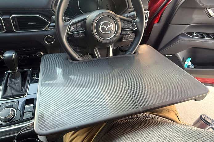 YONZEE「2in1折りたたみ式ハンドルデスク」