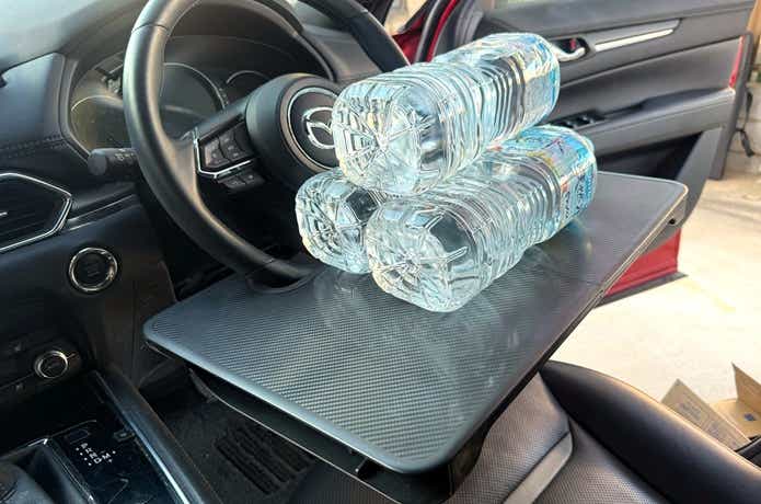 YONZEE「2in1折りたたみ式ハンドルデスク」