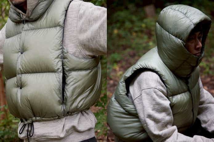 Down Vest Float Panel