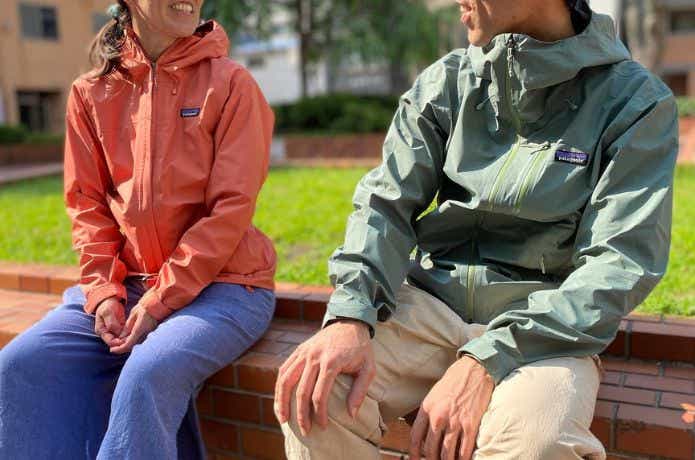 トレントシェル 3L・レイン・ジャケット、グラナイト・クレスト・レイン・ジャケットのコーデ