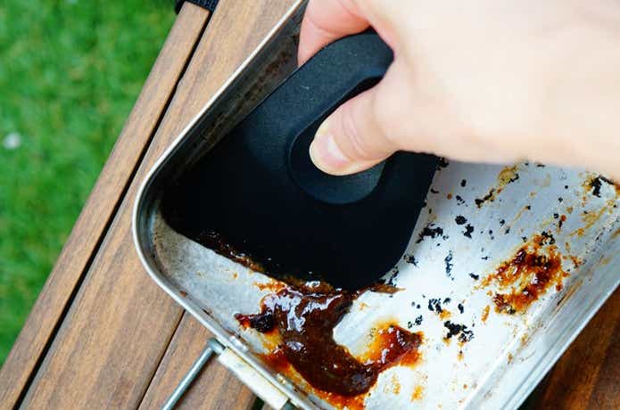 無印良品のシリコーンスクレーパー