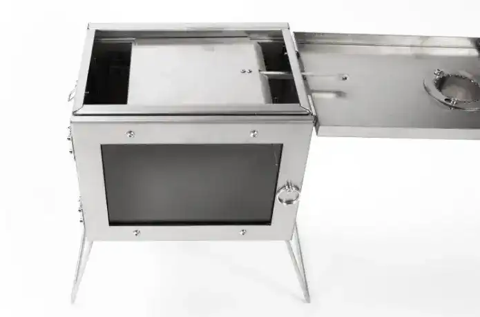 Mt.SUMIのアウトドア薪ストーブ マイクロ チタン