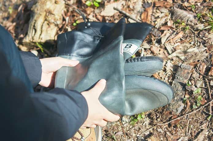 日本野鳥の会のバードウォッチング長靴