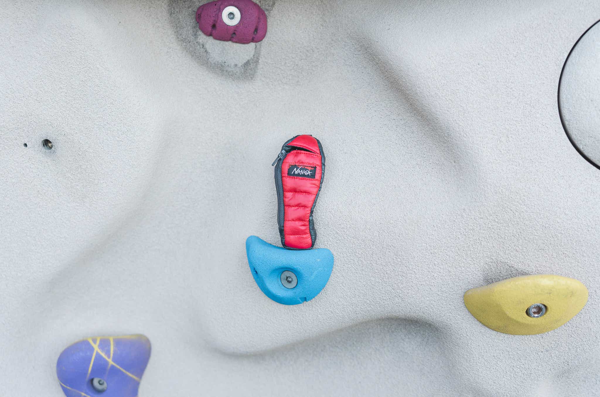 NANGA_ミニスリーピングバッグキーホルダー_ボルタリング