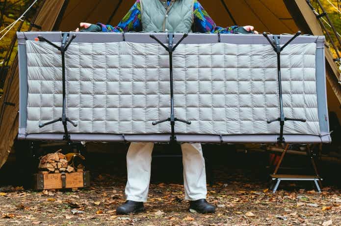 ワイドダウンブランケット（CAMP HACK exclusive