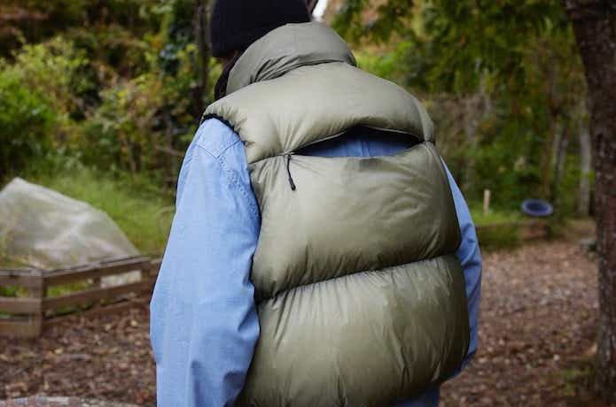 Down Vest Float Panel