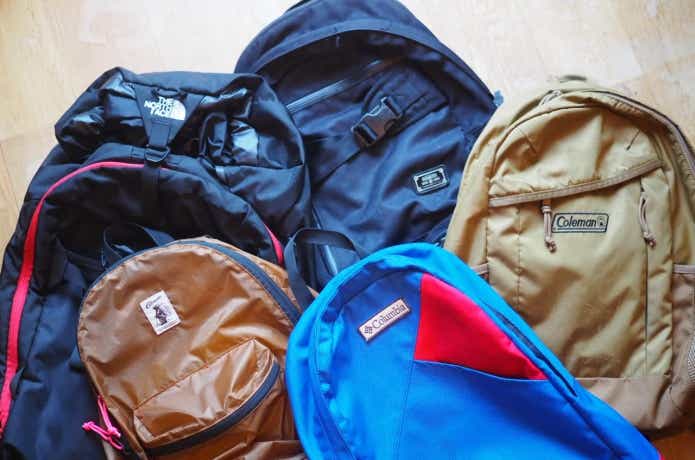 5メーカーのバッグ