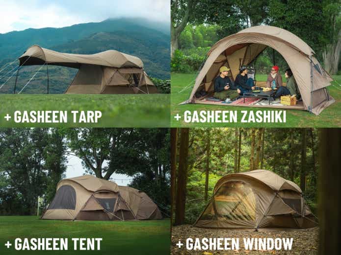 DOD　薪ストーブ対応　ガシーンドーム