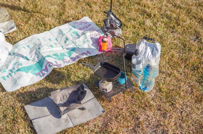 CAMPたかにぃの装備