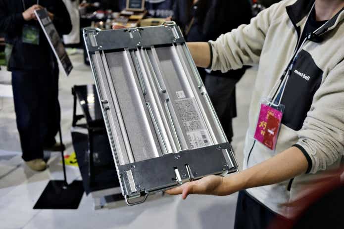 HASEGAWA CAMP「アルミフィールドテーブル」