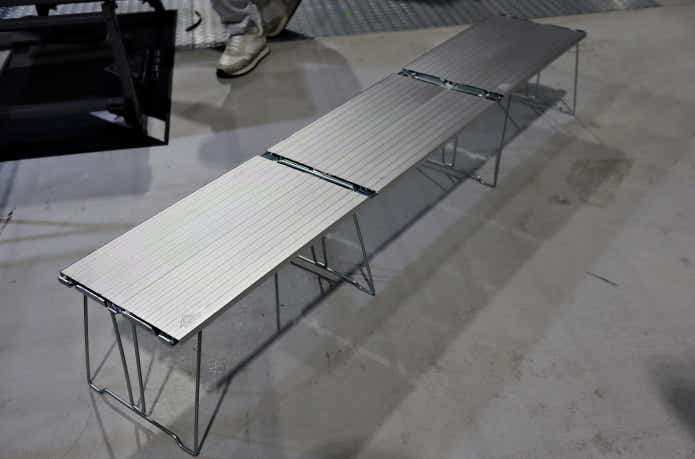 HASEGAWA CAMP「アルミフィールドテーブル」