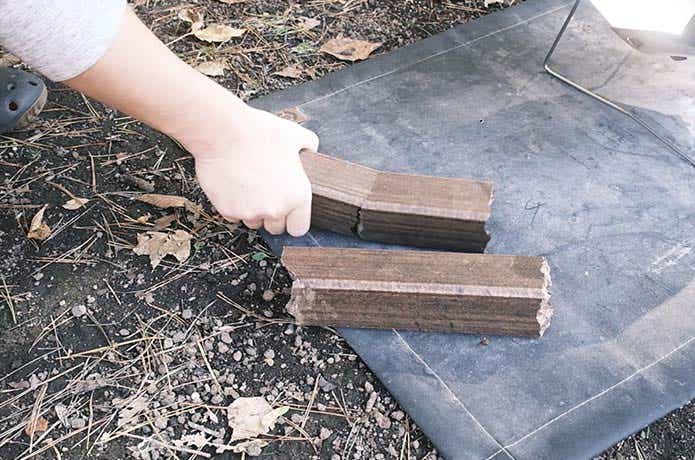 短くなったオガライト