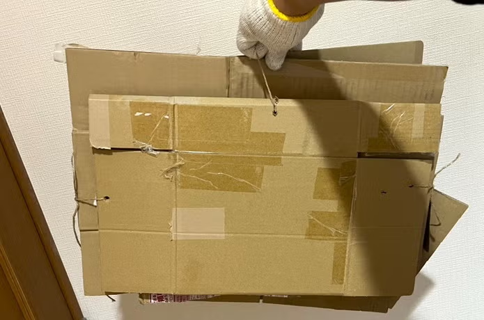 コジット「持ち運びできる段ボールストッカー」