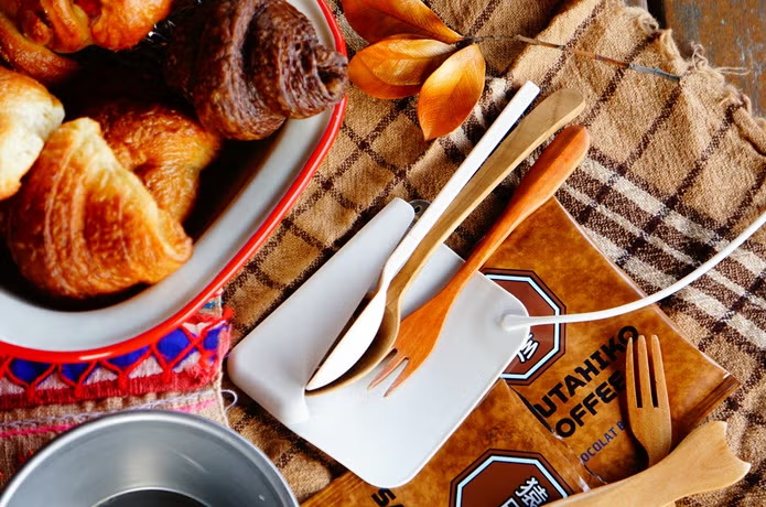 無印良品のシリコーンカトラリーカバー