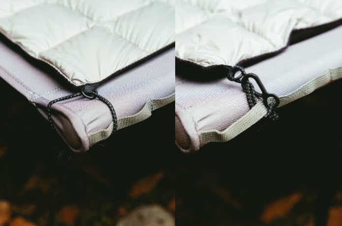 TAION×CAMP HACKのダウンブランケット