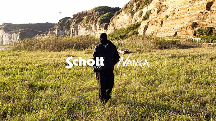 Schott × NANGA