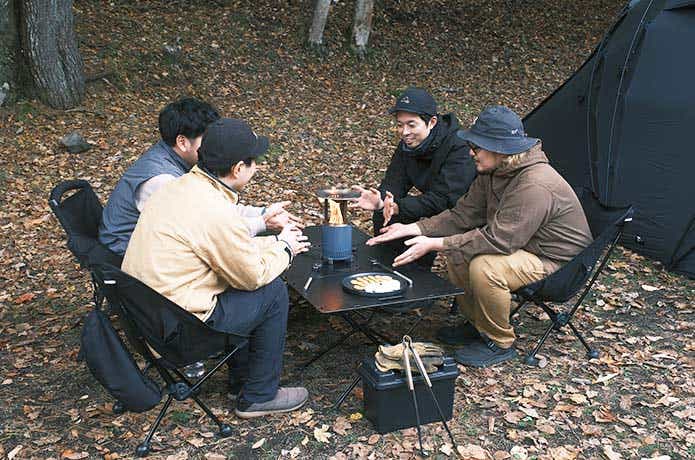 メサ ヒートディフレクターと4人の大人