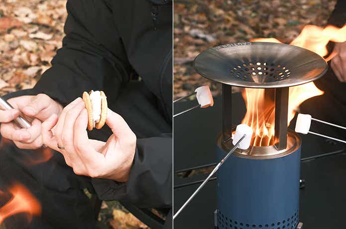 メサ ヒートディフレクターとマシュマロ