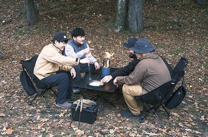 メサ ヒートディフレクターと4人の大人