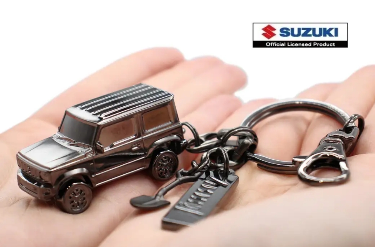 【SUZUKI公認】ジムニーユーザー歓喜！“音まで映える”キーチェーンが限定3000個で予約スタート