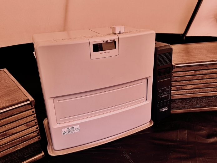 コロナの石油ファンヒーター