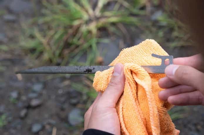 manai cycle 純チタンVペグ