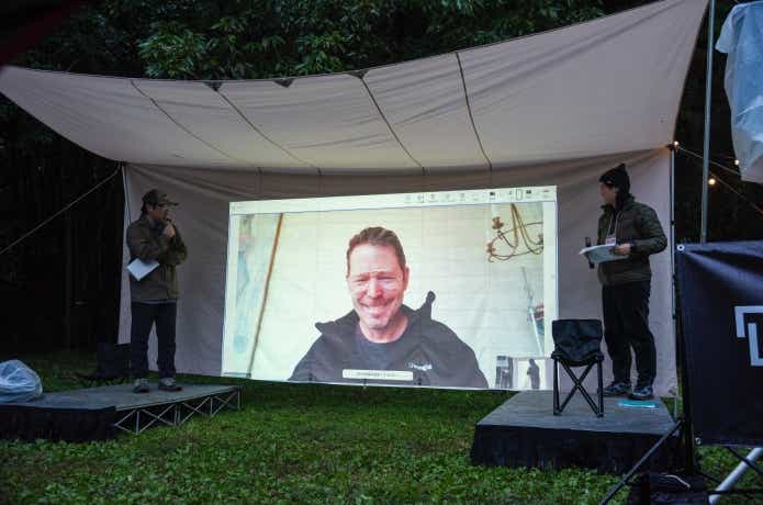 トランギア100周年記念イベント　トランギアCEOマグナス氏