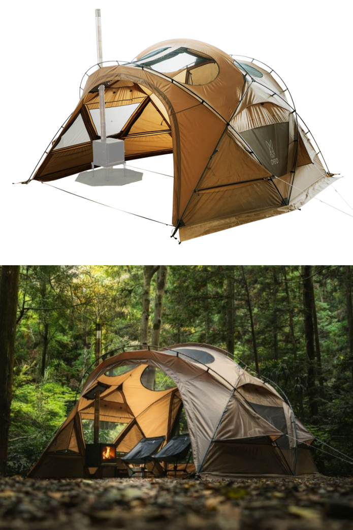 DOD　薪ストーブ対応　ガシーンドーム