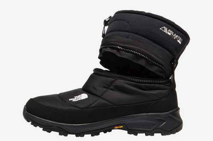ザ・ノース・フェイスのデタッチャブル ヌプシ ブーティ ポーラテック