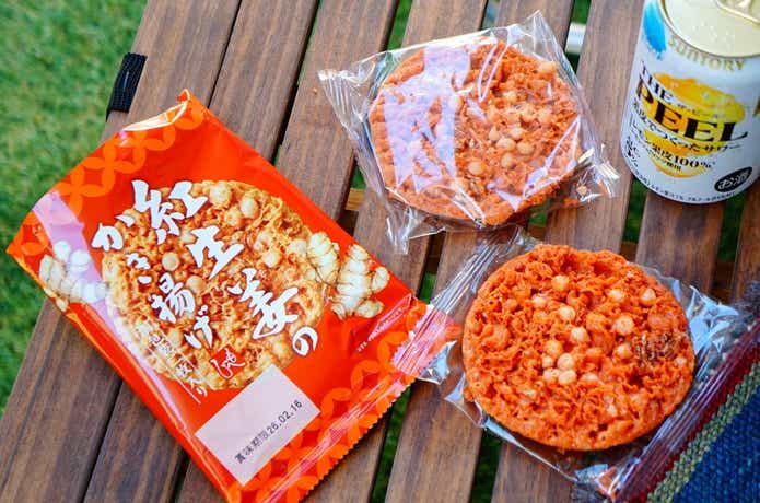 もへじ「紅生姜のかき揚げ」