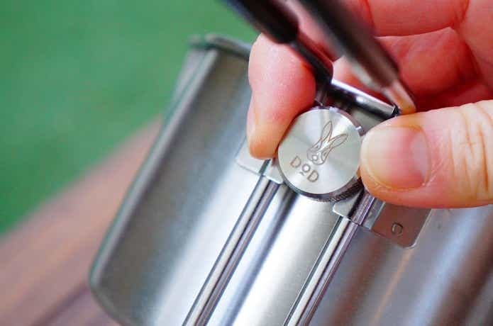 DODのシェラケトルアゲムシのネジ