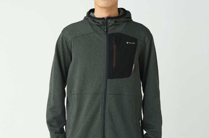 スノーピーク Polartec Power Grid Fleece Hoodie