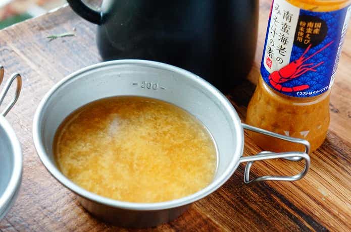 南蛮海老のみそ汁の素