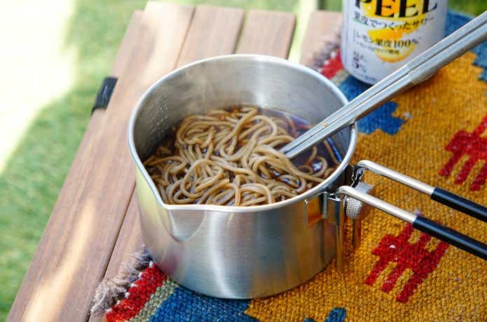 DODのシェラケトルアゲムシでそば