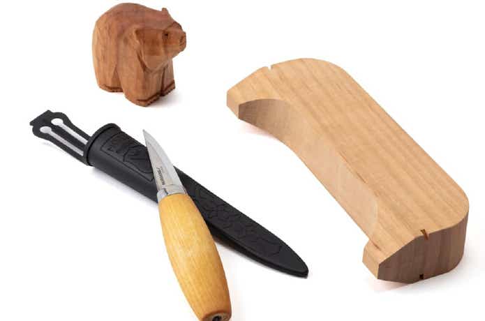 UPI OUTDOOR PRODUCTSの「ウッドカービング キット 熊」